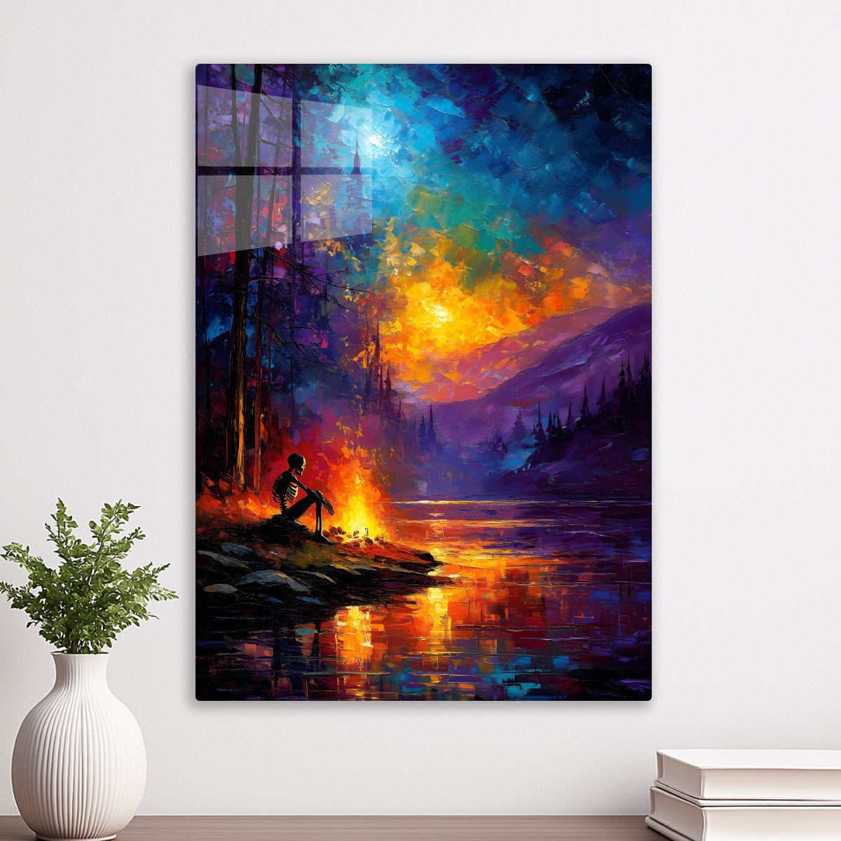 Campfire Reflections