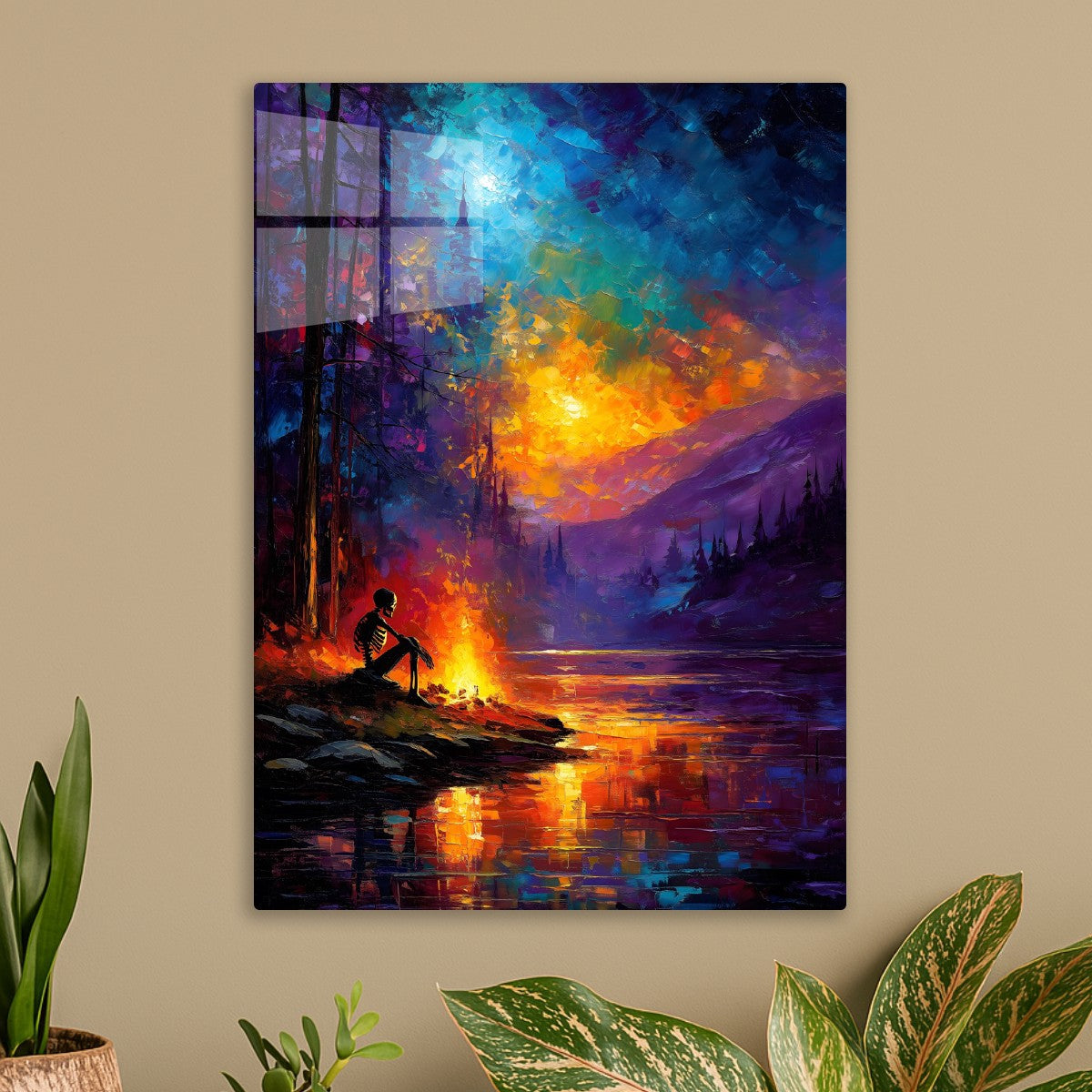 Campfire Reflections