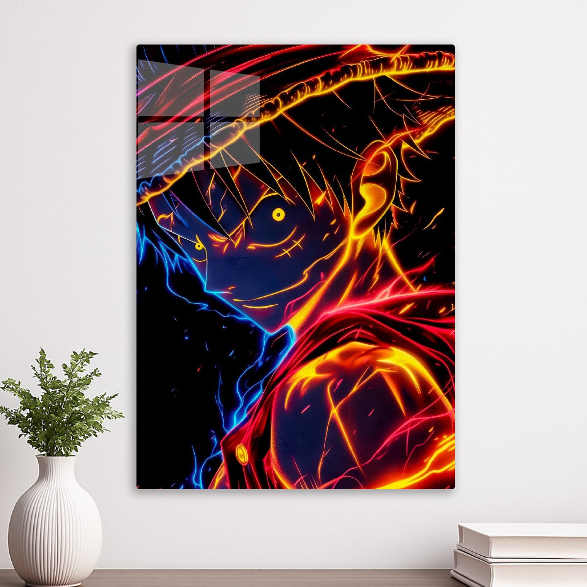 Luffy Glowing Shadow Art