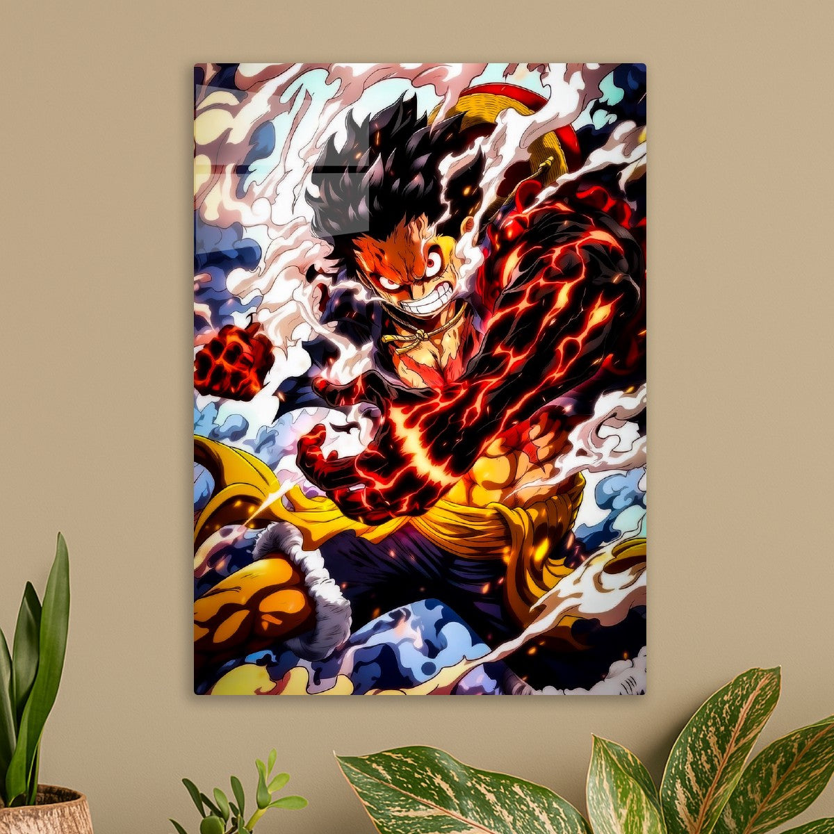 Luffy Gear 4 Lava Form