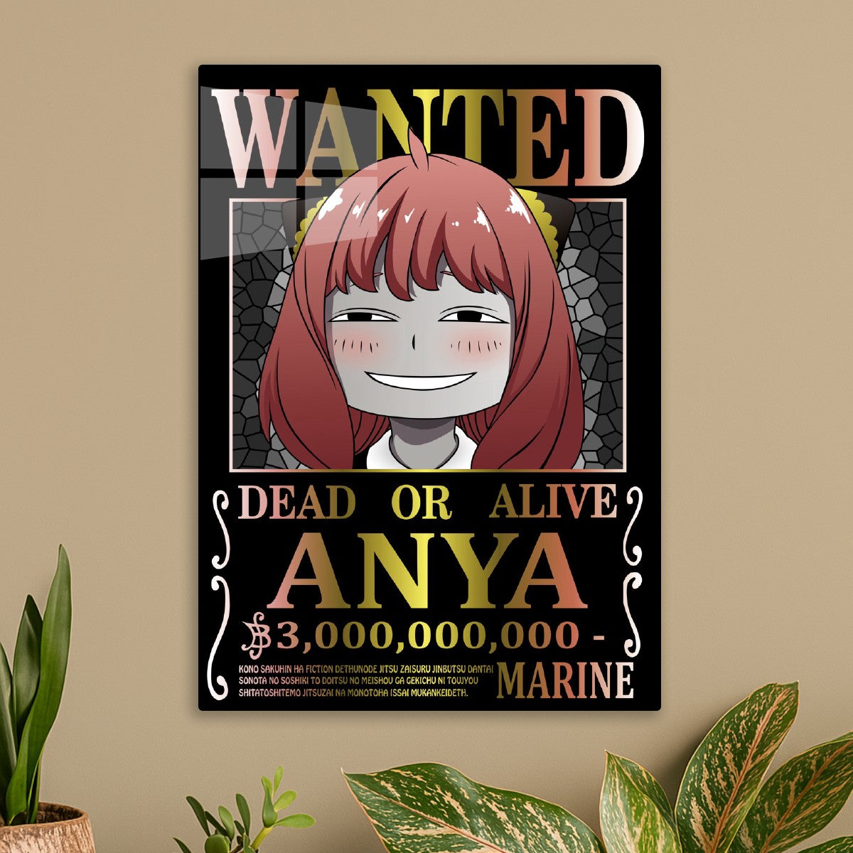 Spy X Family Wanted Poster