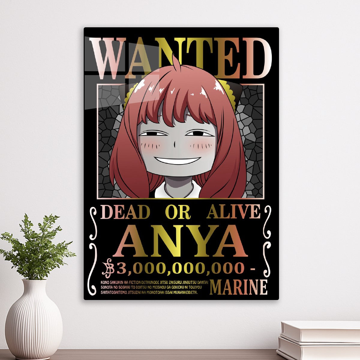 Spy X Family Wanted Poster