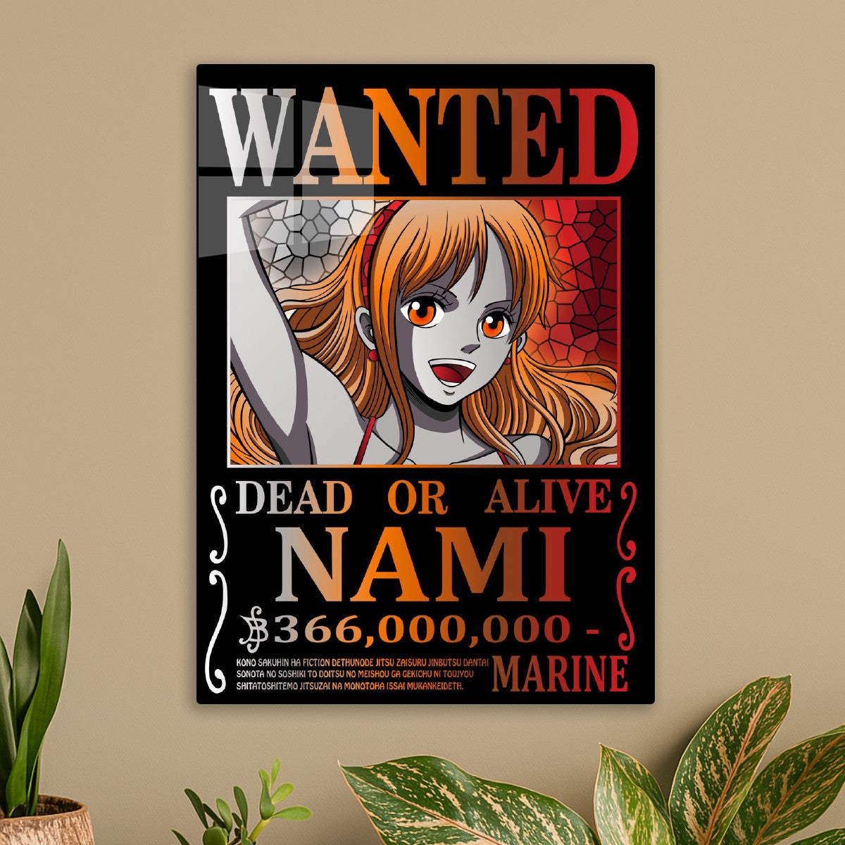 One Piece Nami Wanted