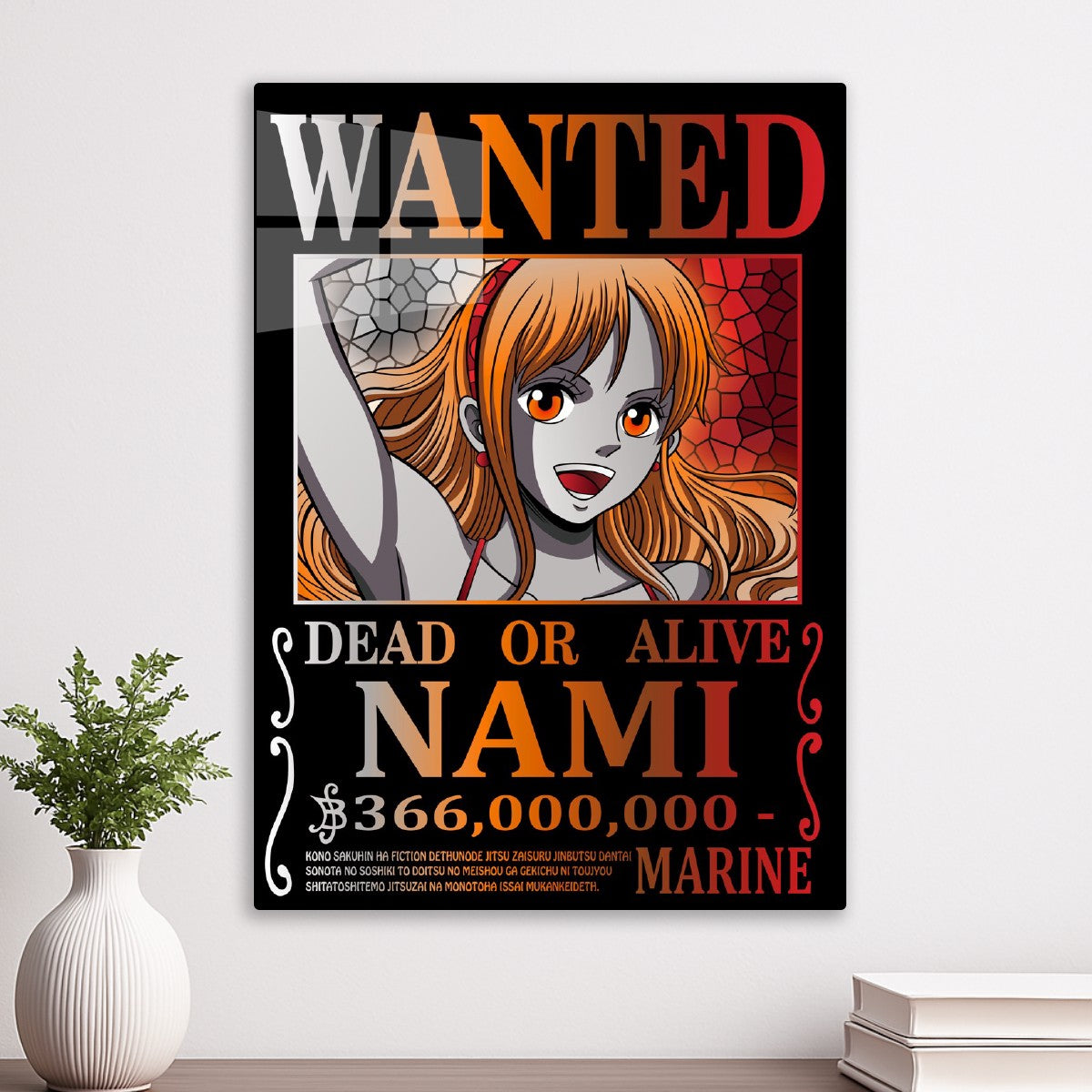 One Piece Nami Wanted