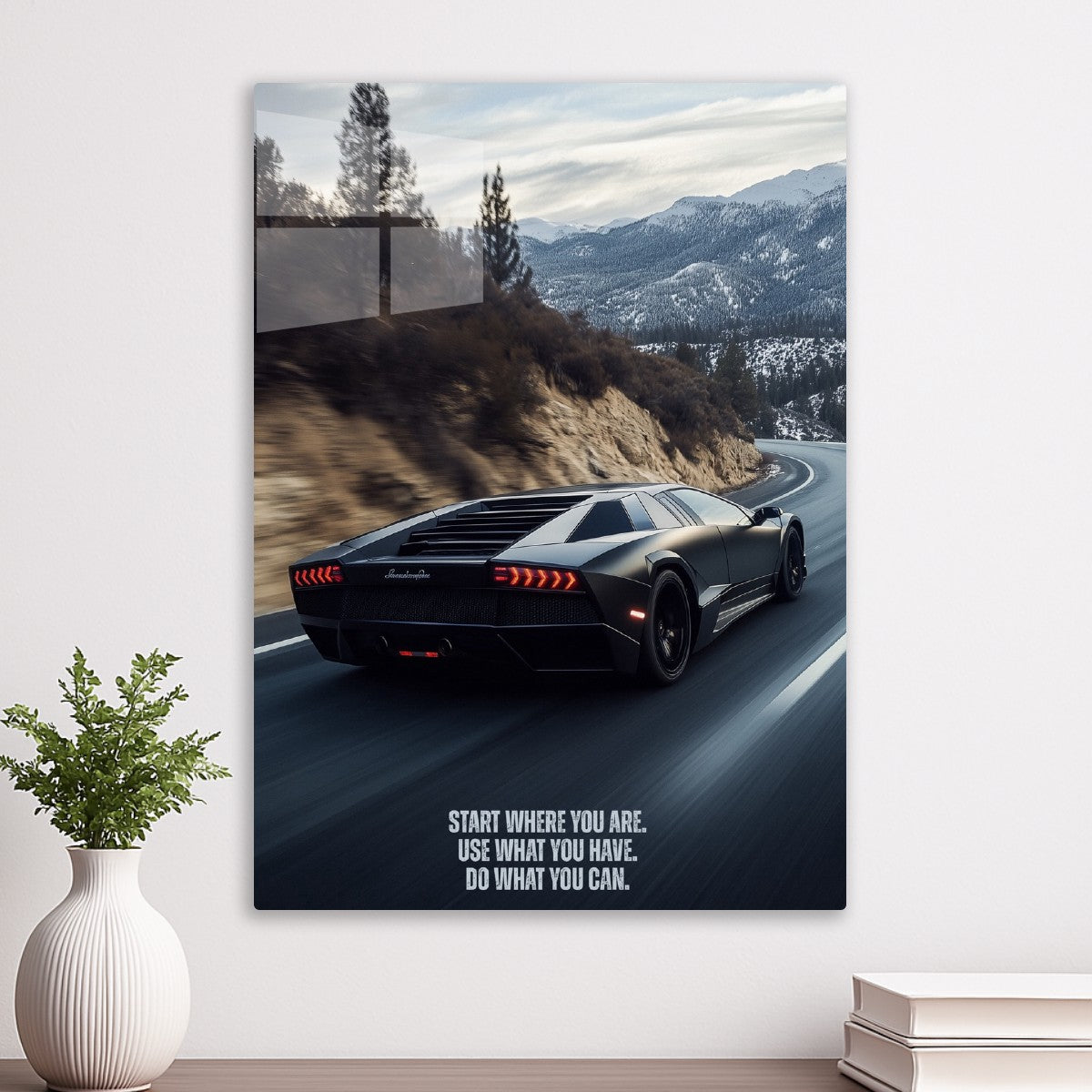Lamborghini Reventón: Mountain