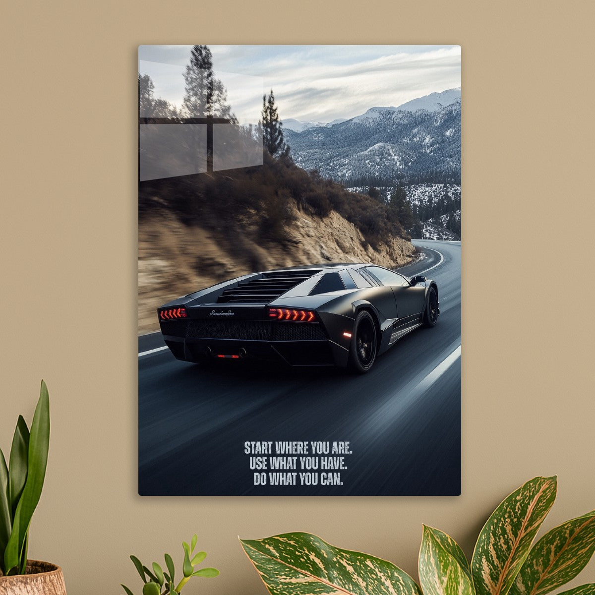 Lamborghini Reventón: Mountain
