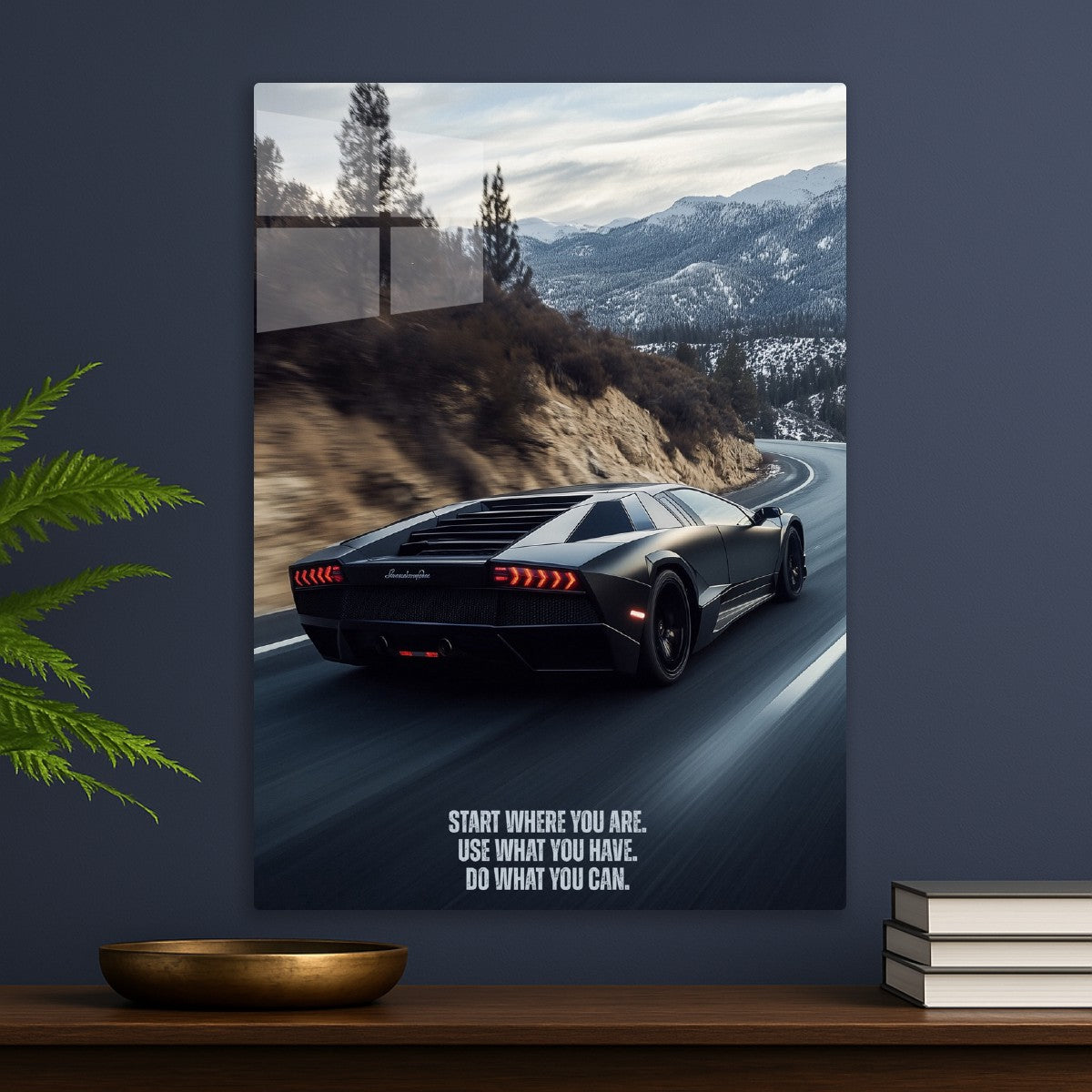 Lamborghini Reventón: Mountain