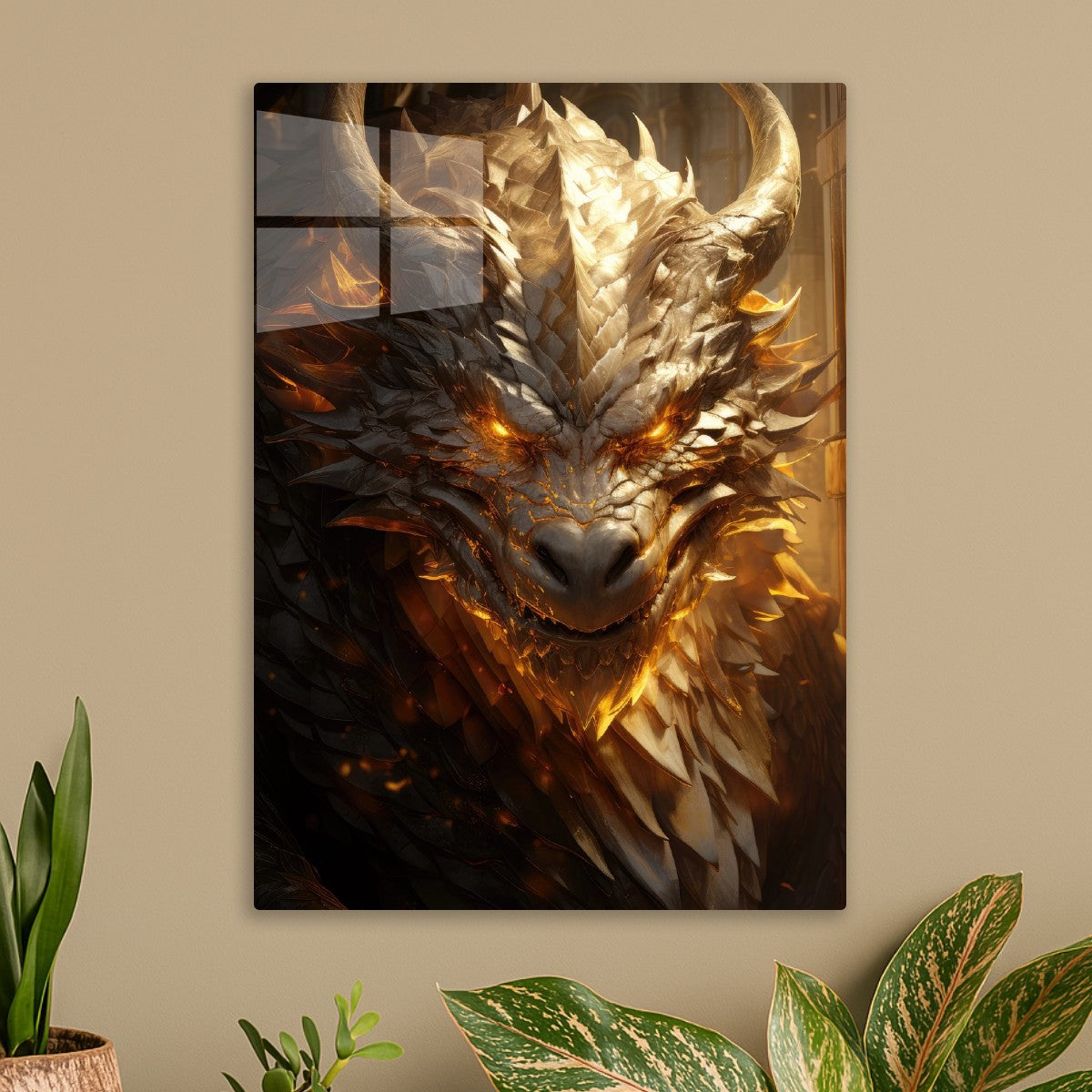 Golden Mystical Dragon