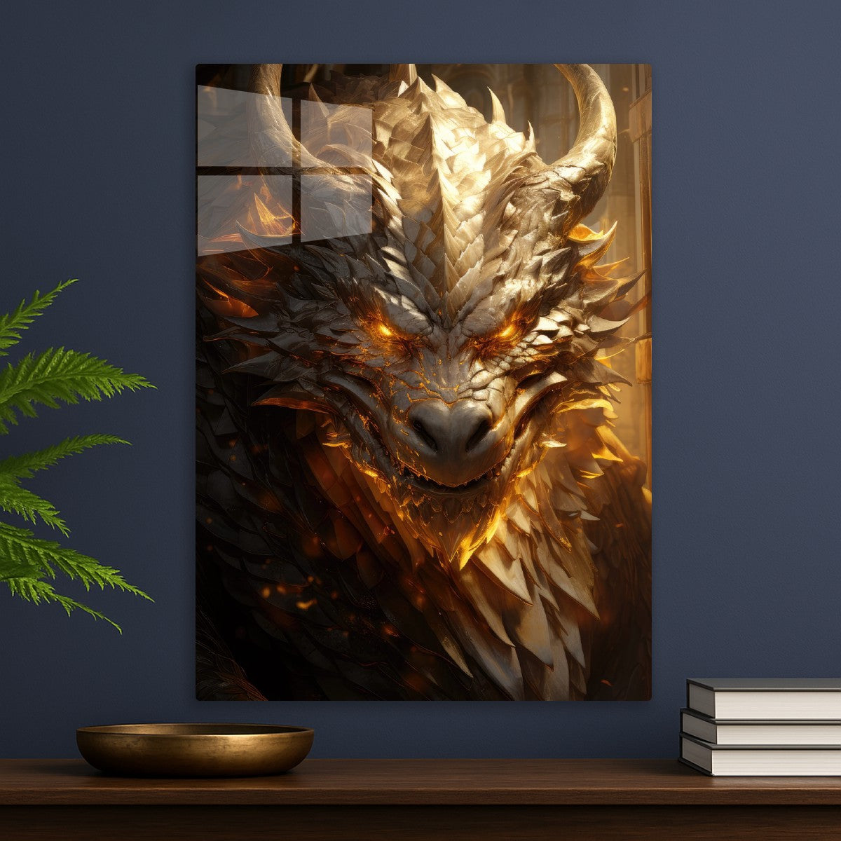 Golden Mystical Dragon