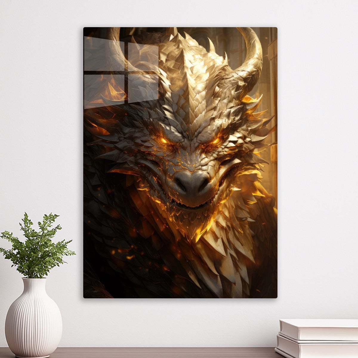 Golden Mystical Dragon