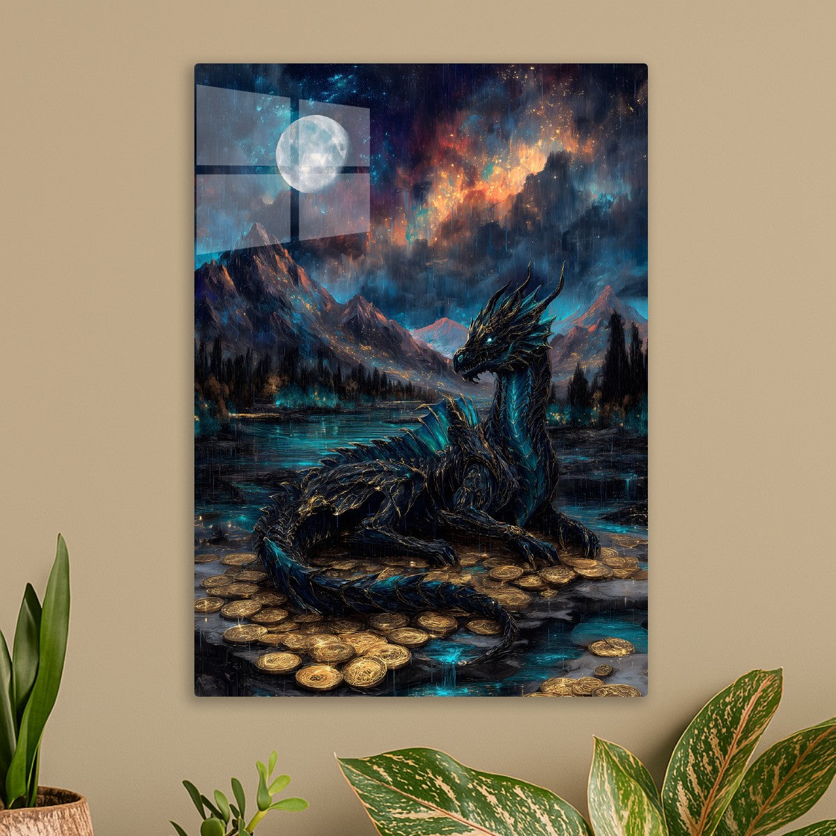 Moonlit Dragon's Treasure