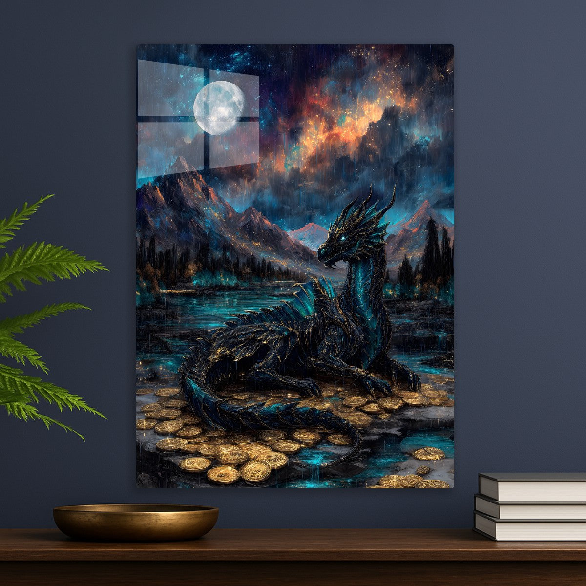 Moonlit Dragon's Treasure