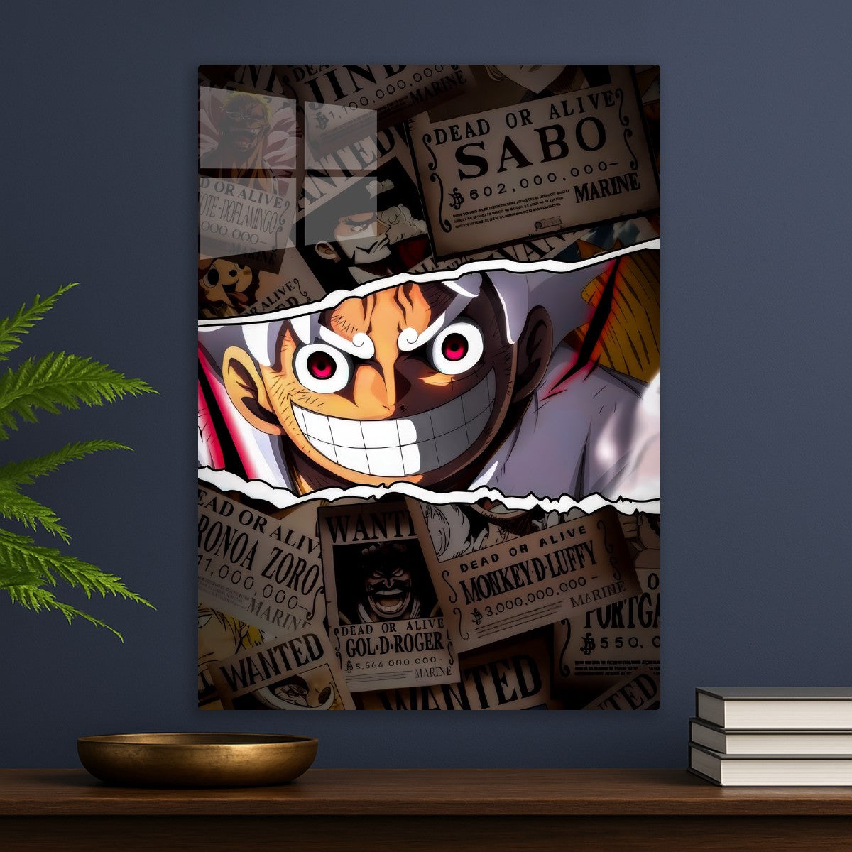 WANTED Collage Luffy