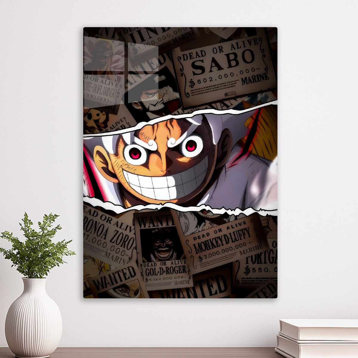 WANTED Collage Luffy