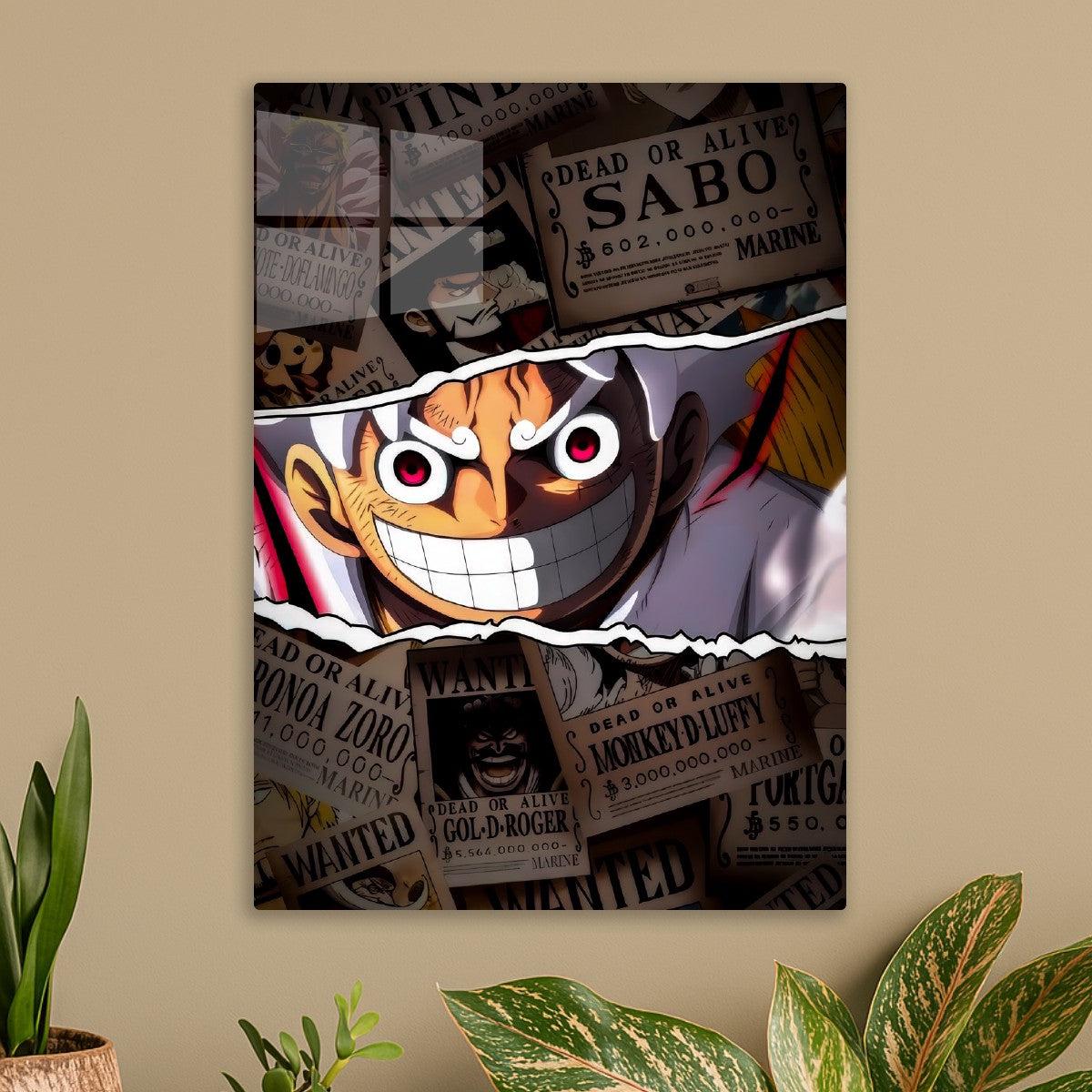 WANTED Collage Luffy