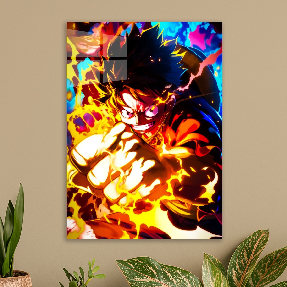 Urning Fist Luffy