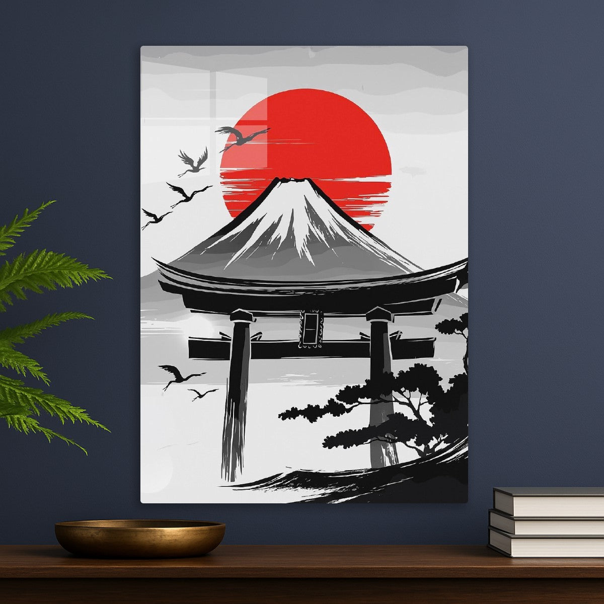 The Peaceful Sky of Japan