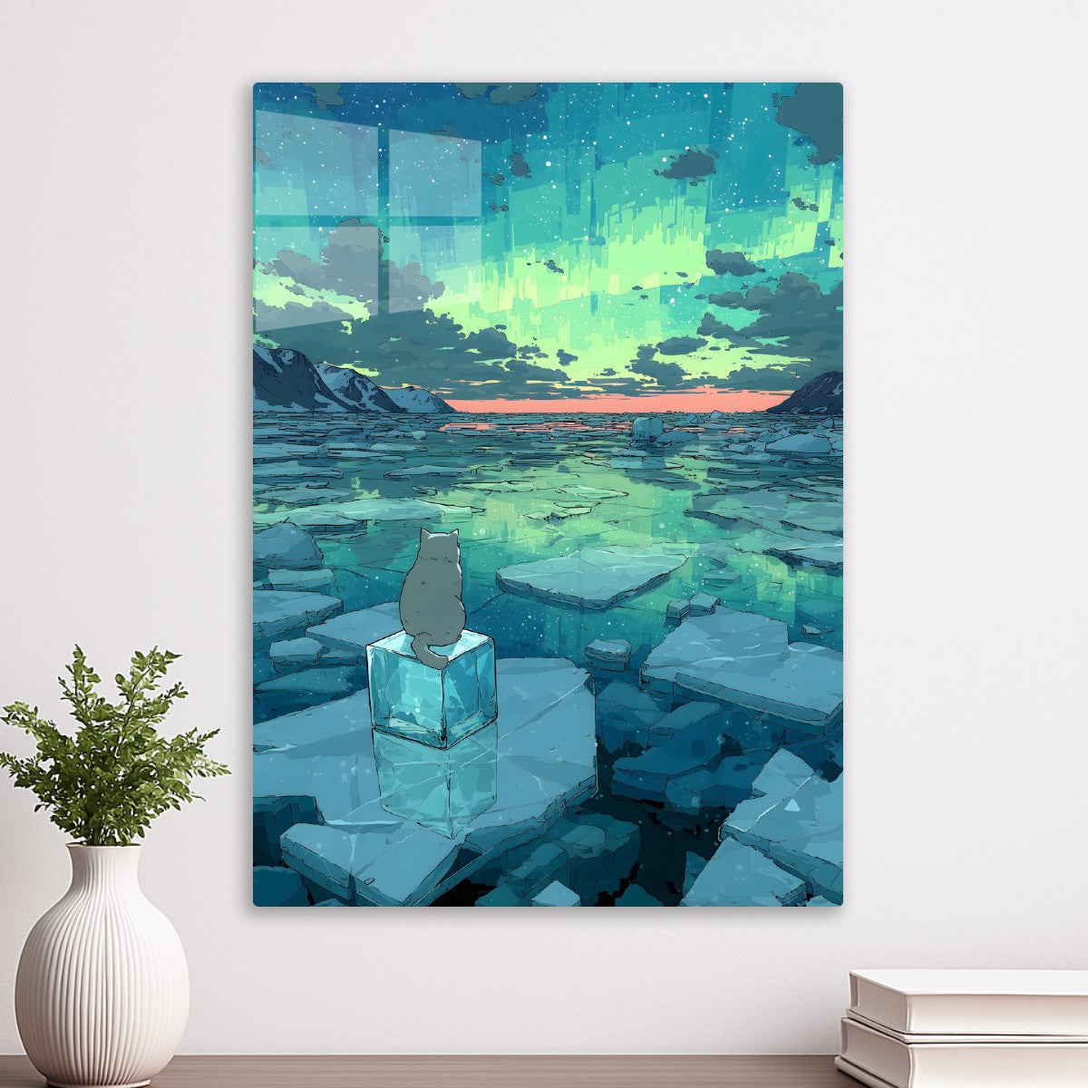 Northern Lights Reflection