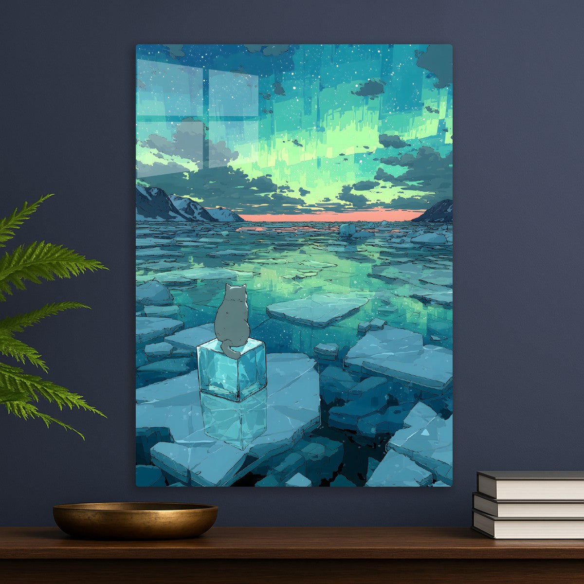 Northern Lights Reflection
