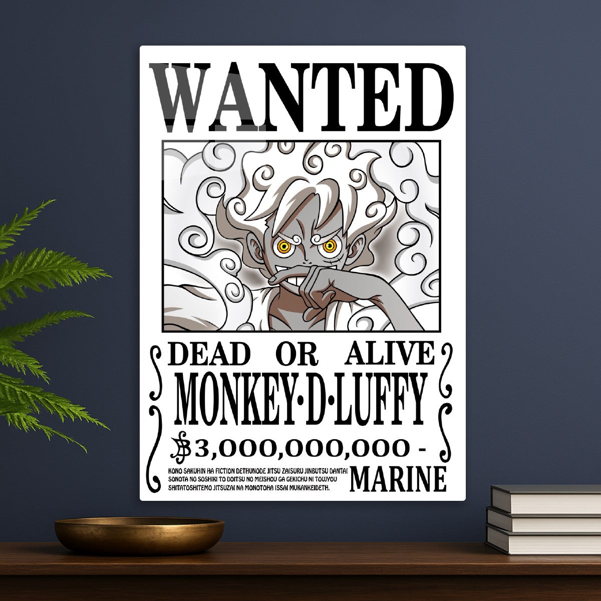 One Piece Luffy Wanted