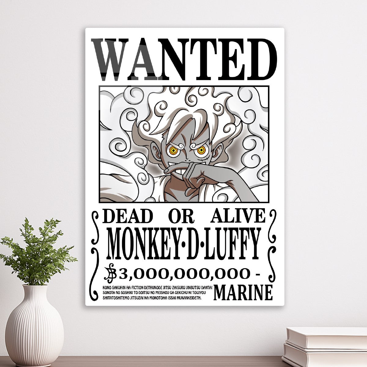 One Piece Luffy Wanted