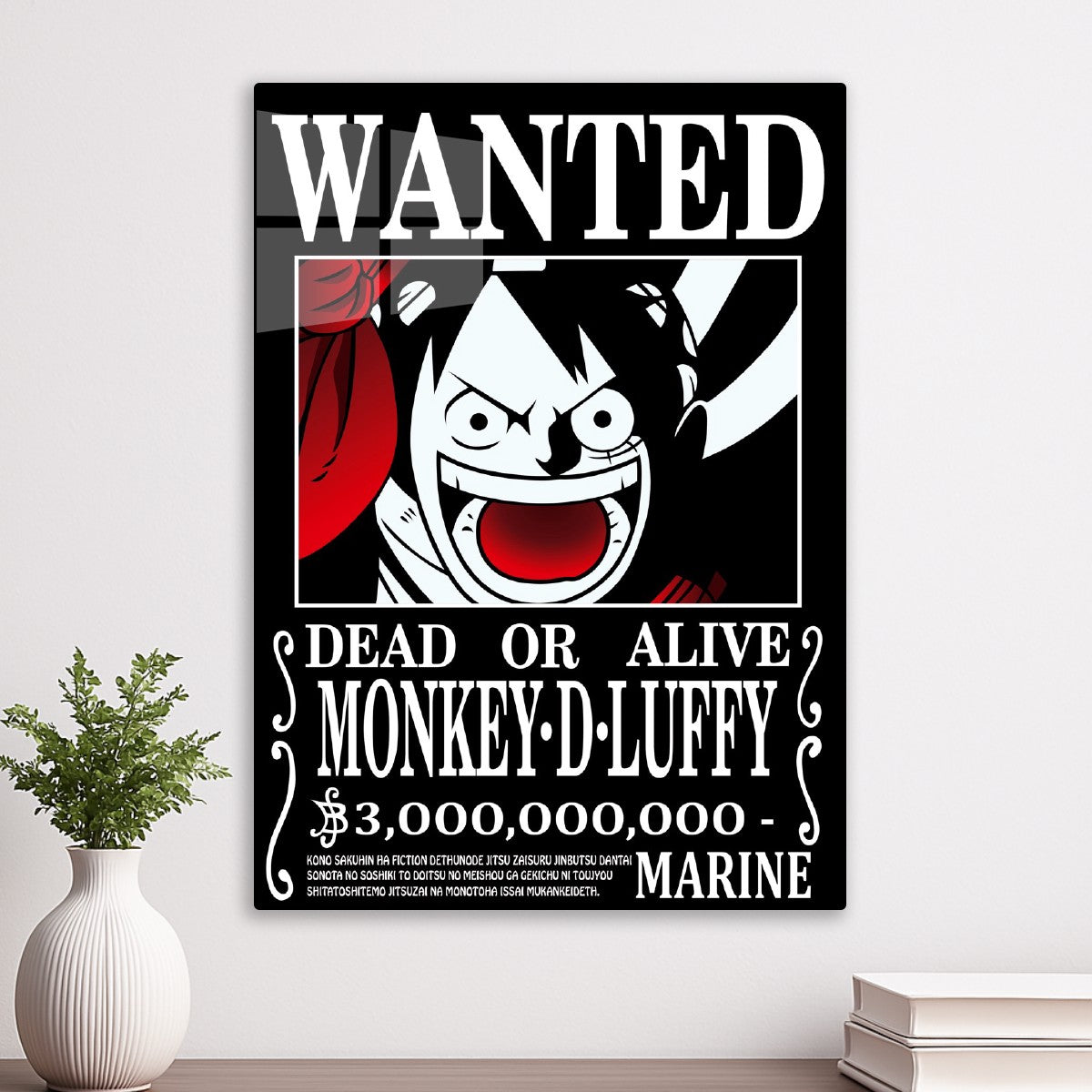 One Piece Luffy Wanted