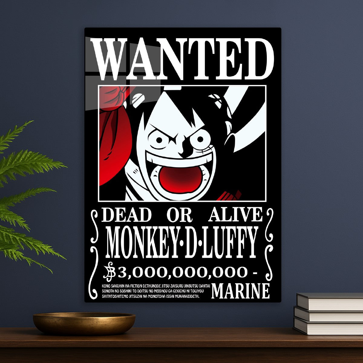 One Piece Luffy Wanted