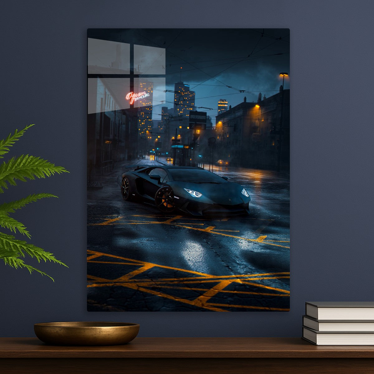 Aventador's Allure: A Night in