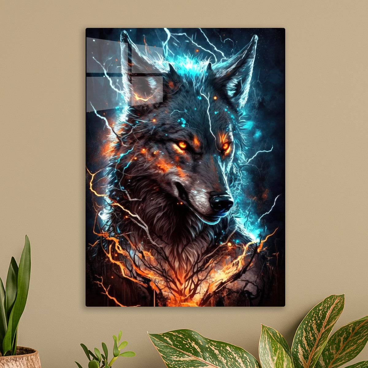 Luminous wolf
