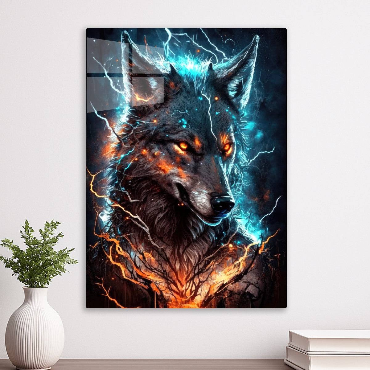 Luminous wolf