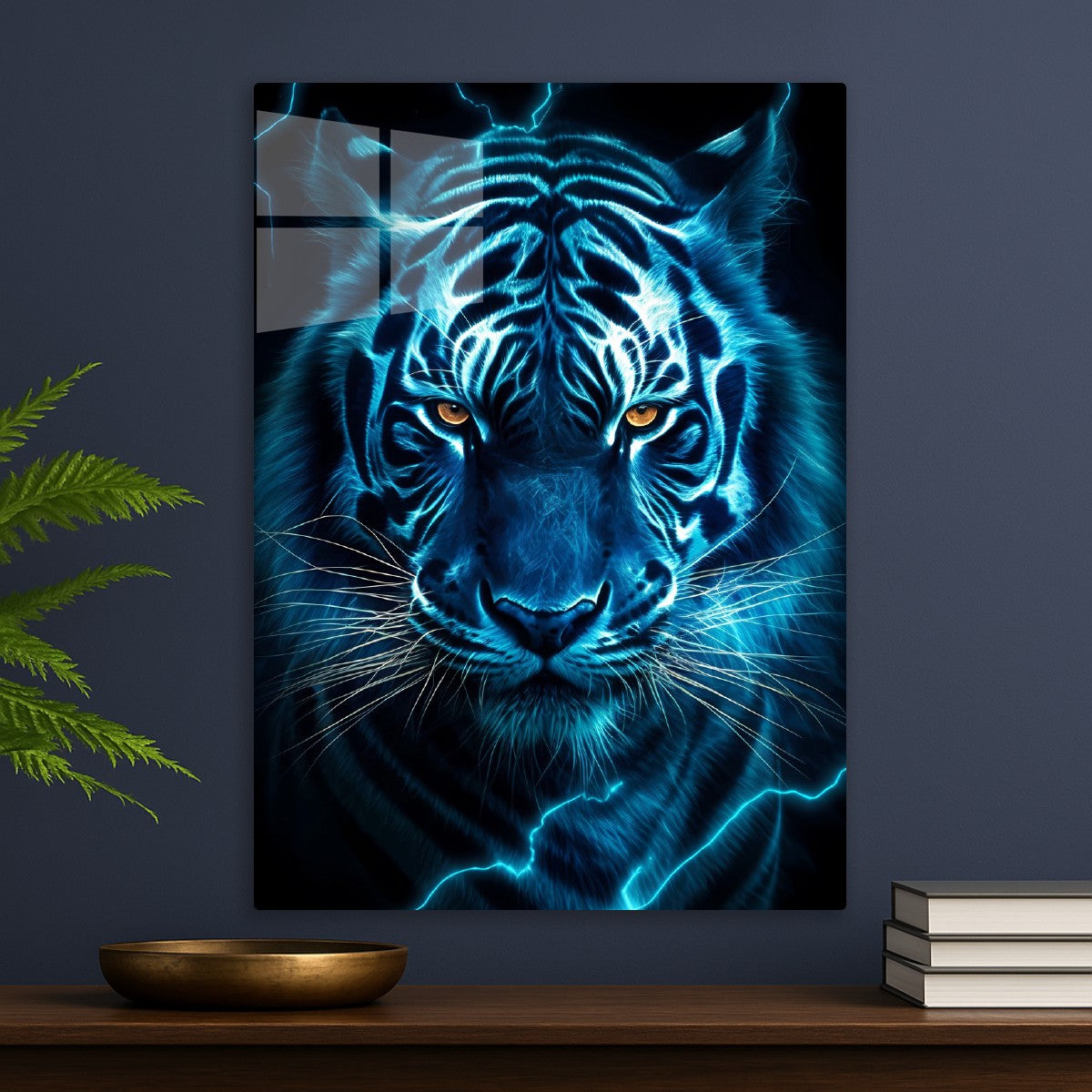 Mystical Blue Tiger