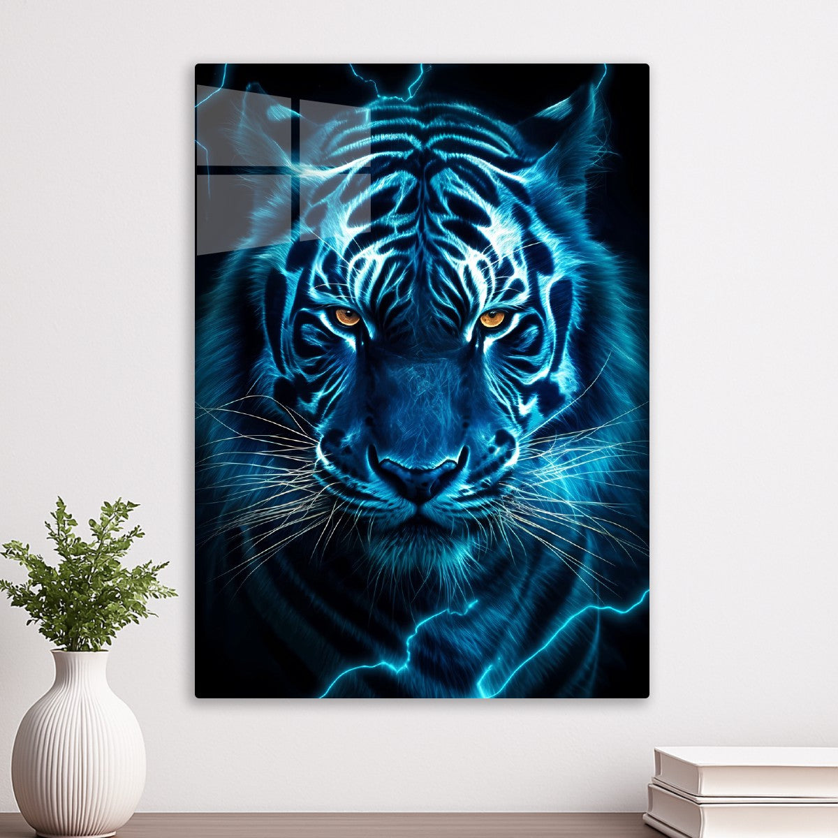 Mystical Blue Tiger
