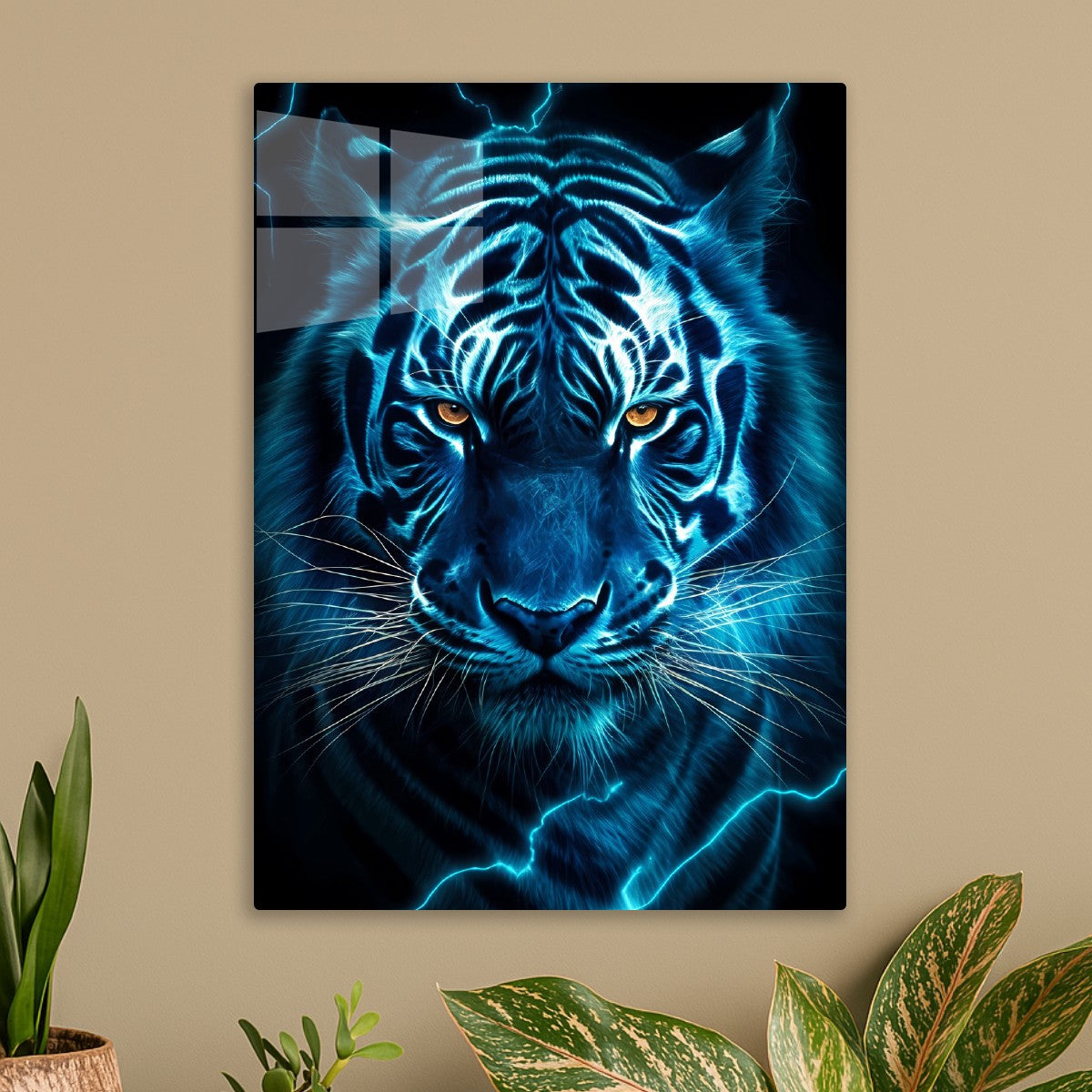 Mystical Blue Tiger