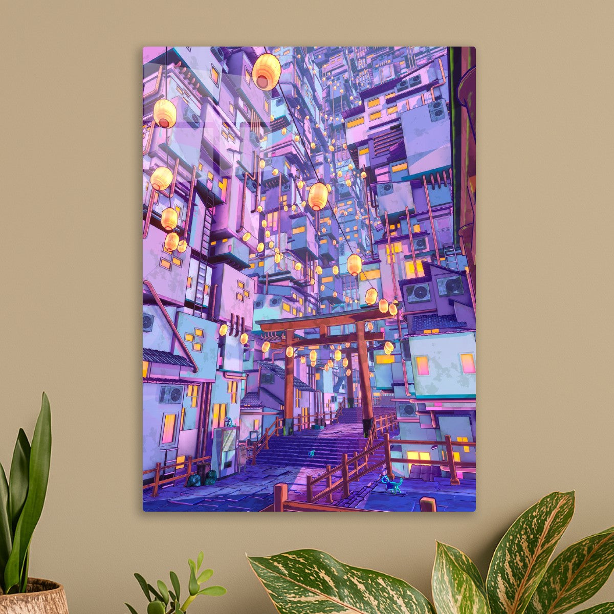 Lofi Shrine Alley