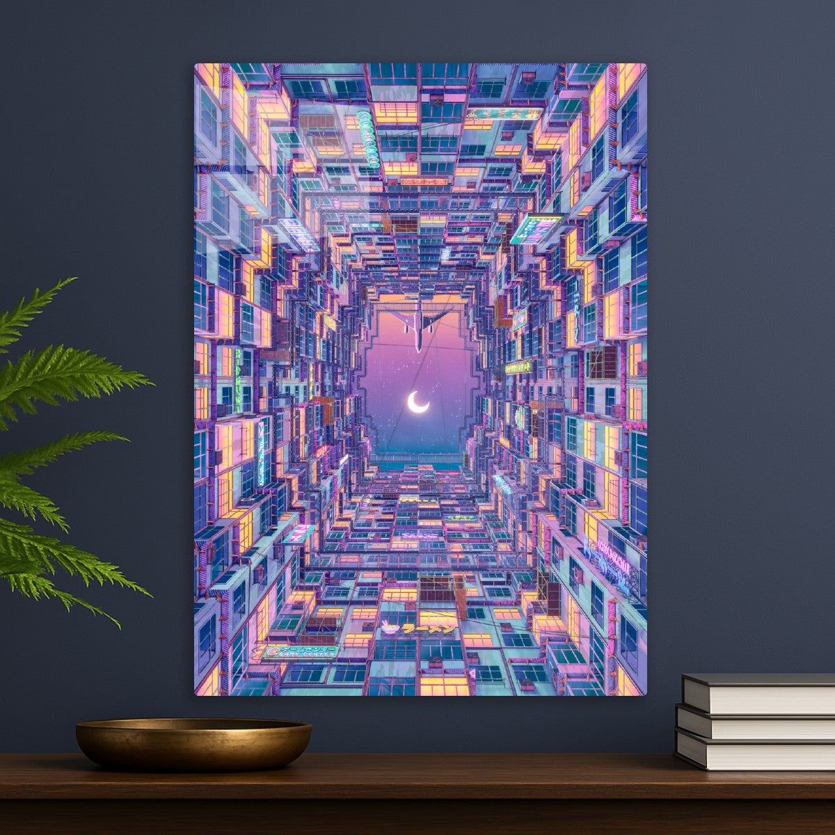 Lofi Skyscraper Moon