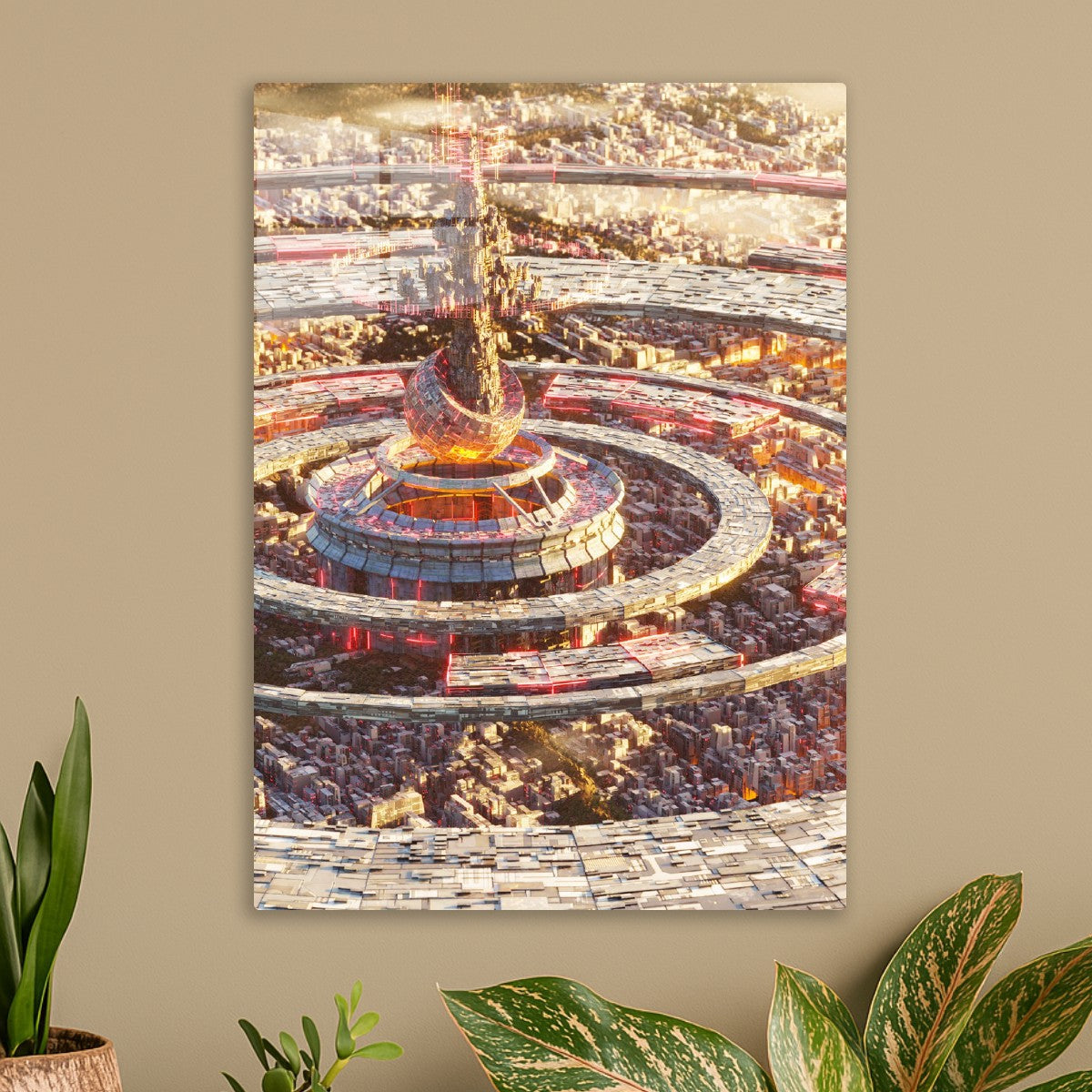 Futuristic Ring City