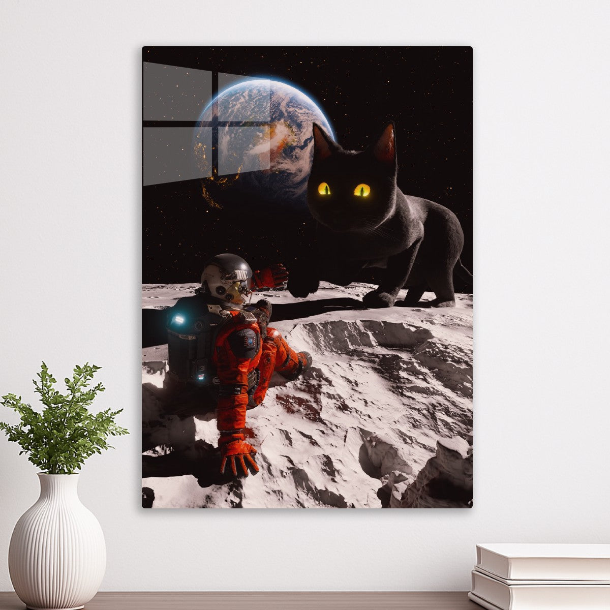The Moon Cat's Arrival