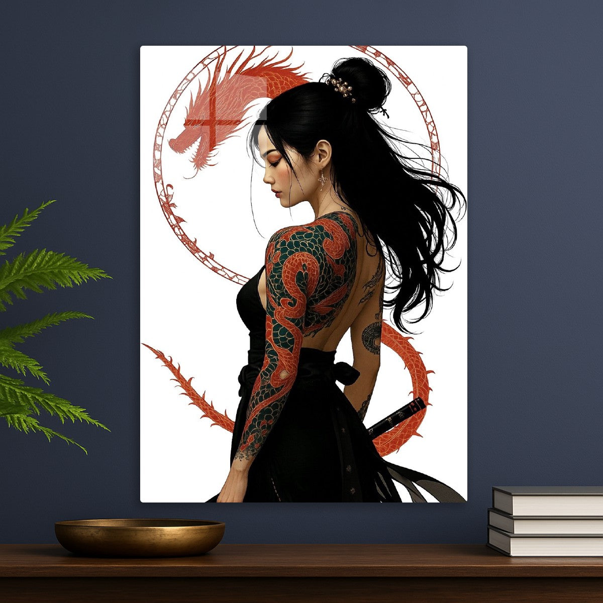 Tattoo of the Japanese Woman Guardian