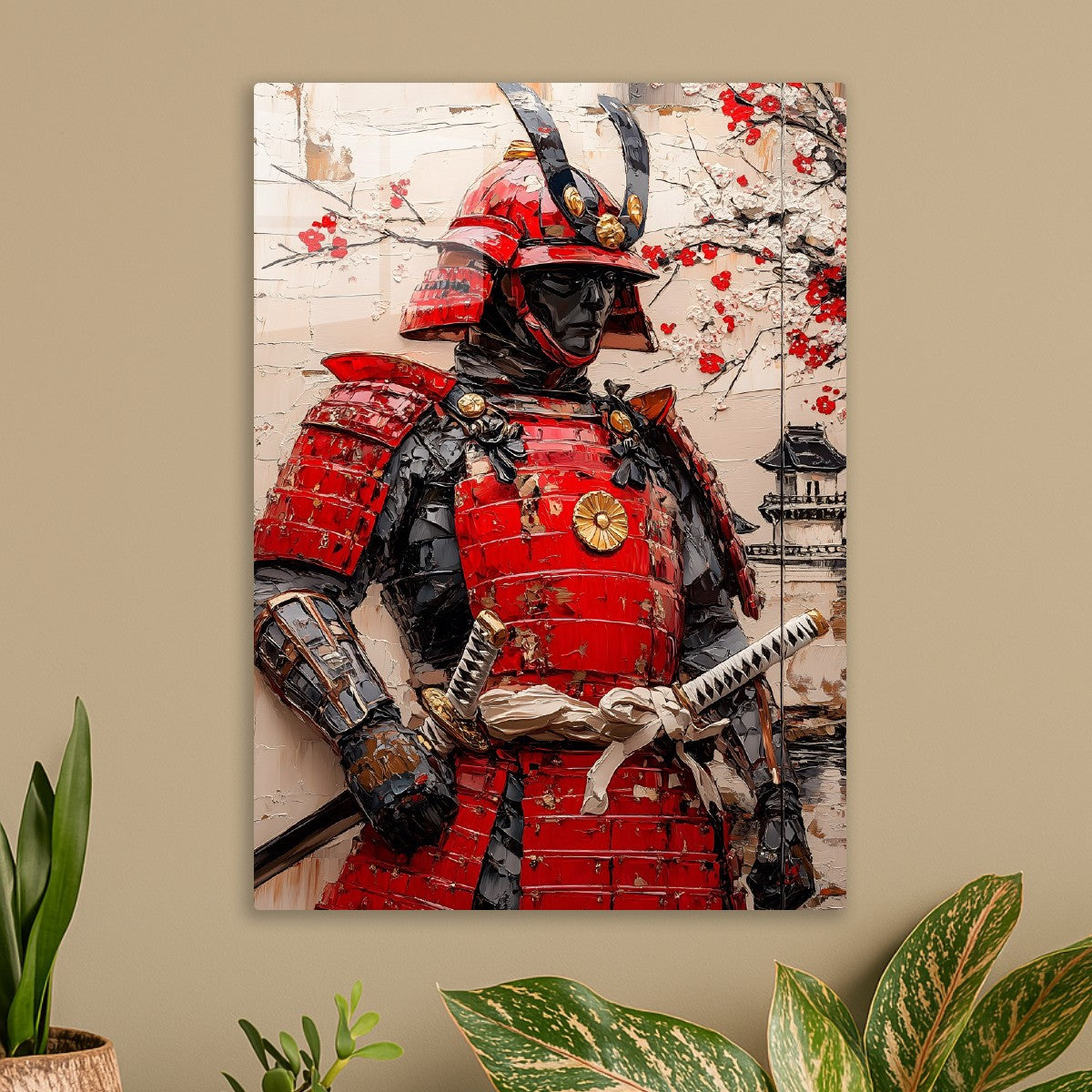 Crimson Samurai Guardian