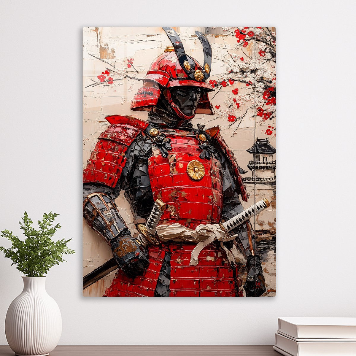 Crimson Samurai Guardian