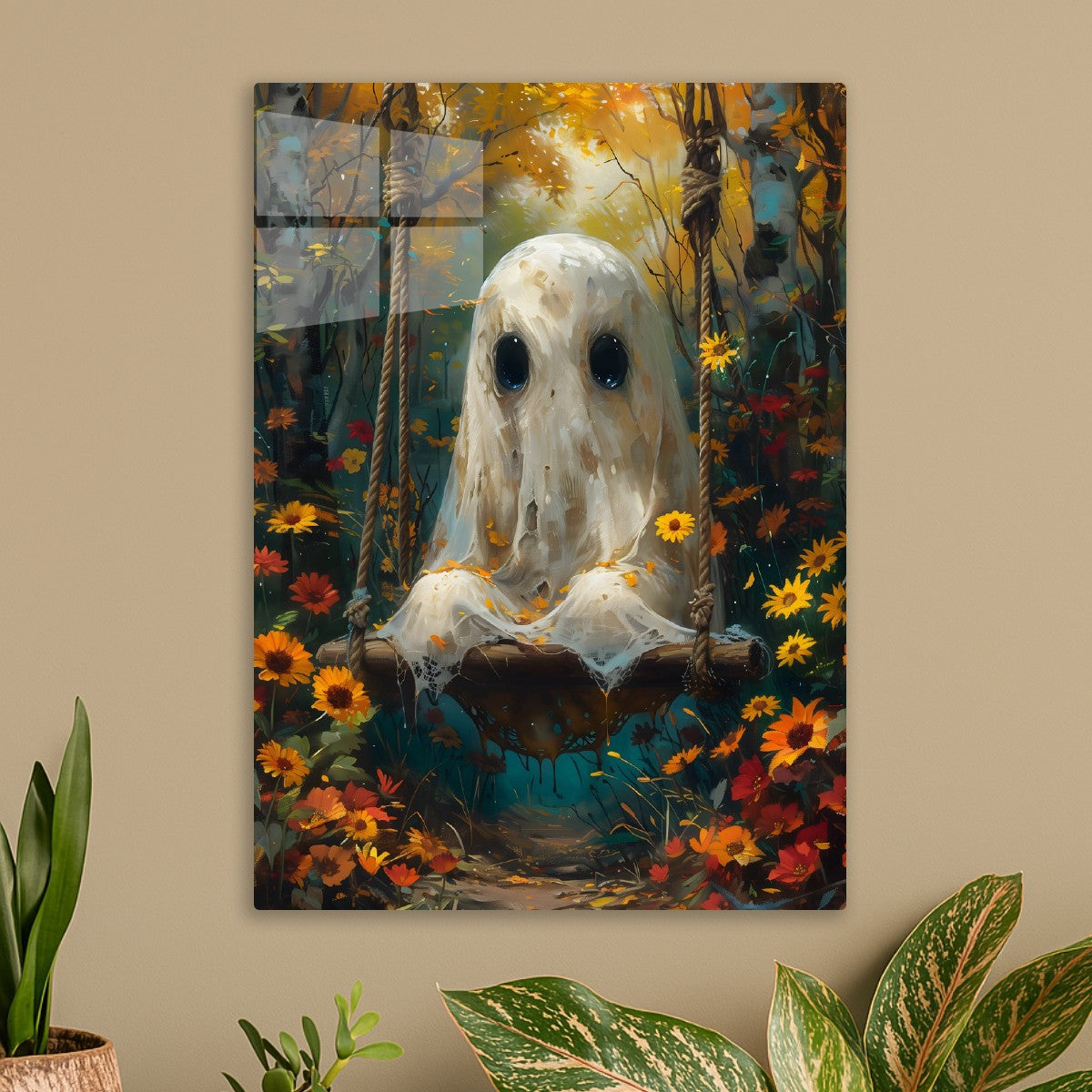 Ghostly Autumn Swing