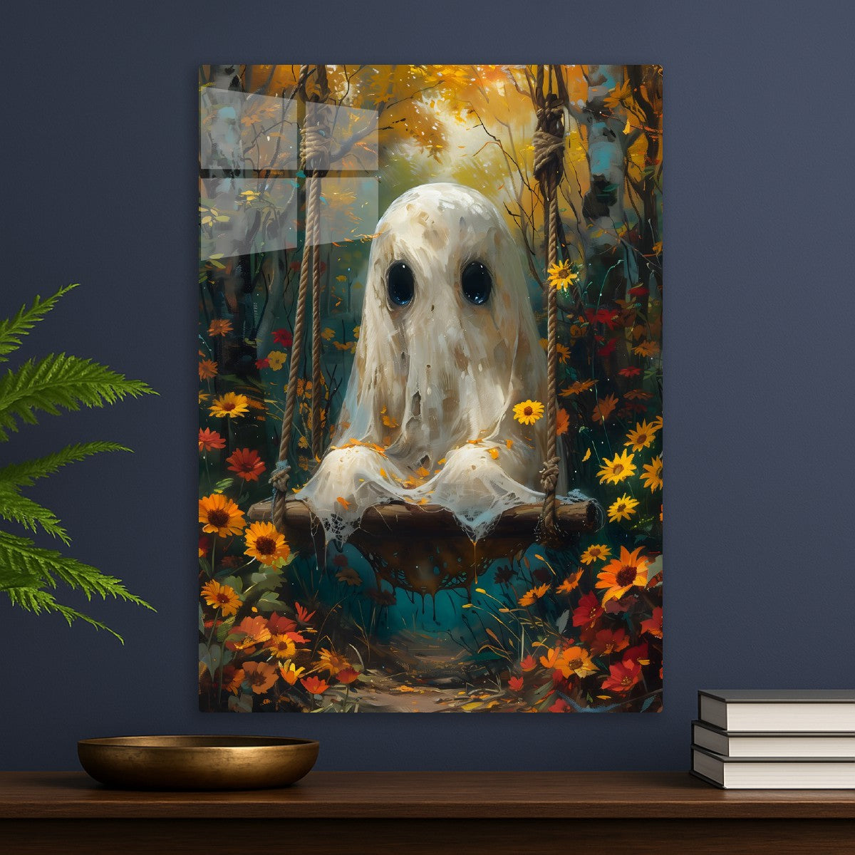 Ghostly Autumn Swing