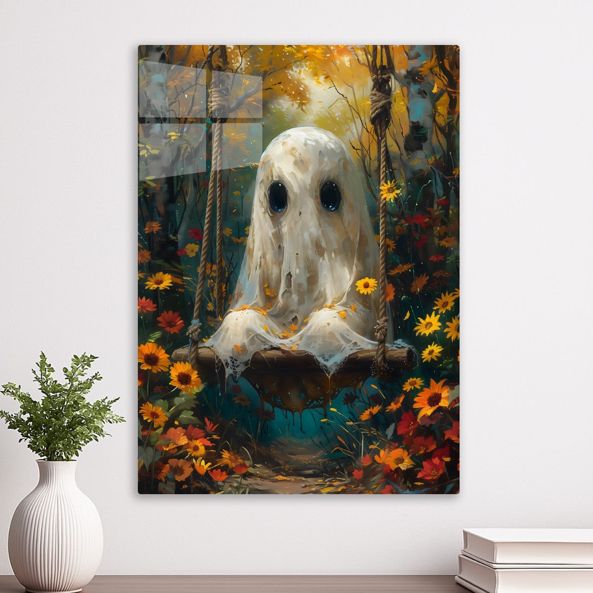 Ghostly Autumn Swing