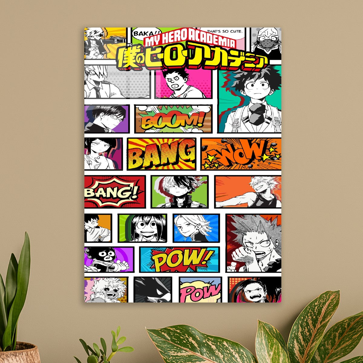 Manga Panel Pop Art