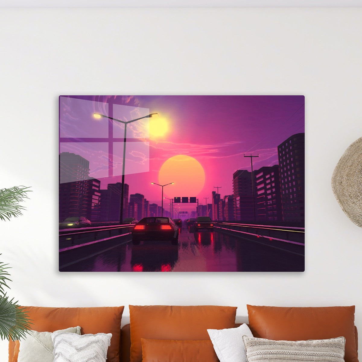  Retro Synthwave Sunset