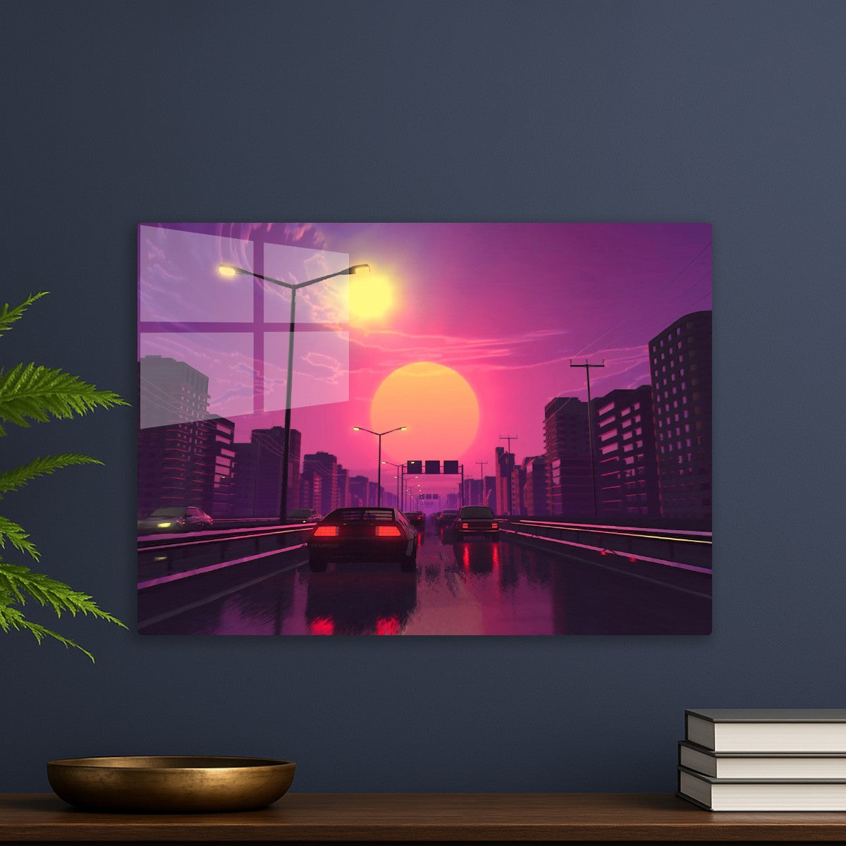  Retro Synthwave Sunset