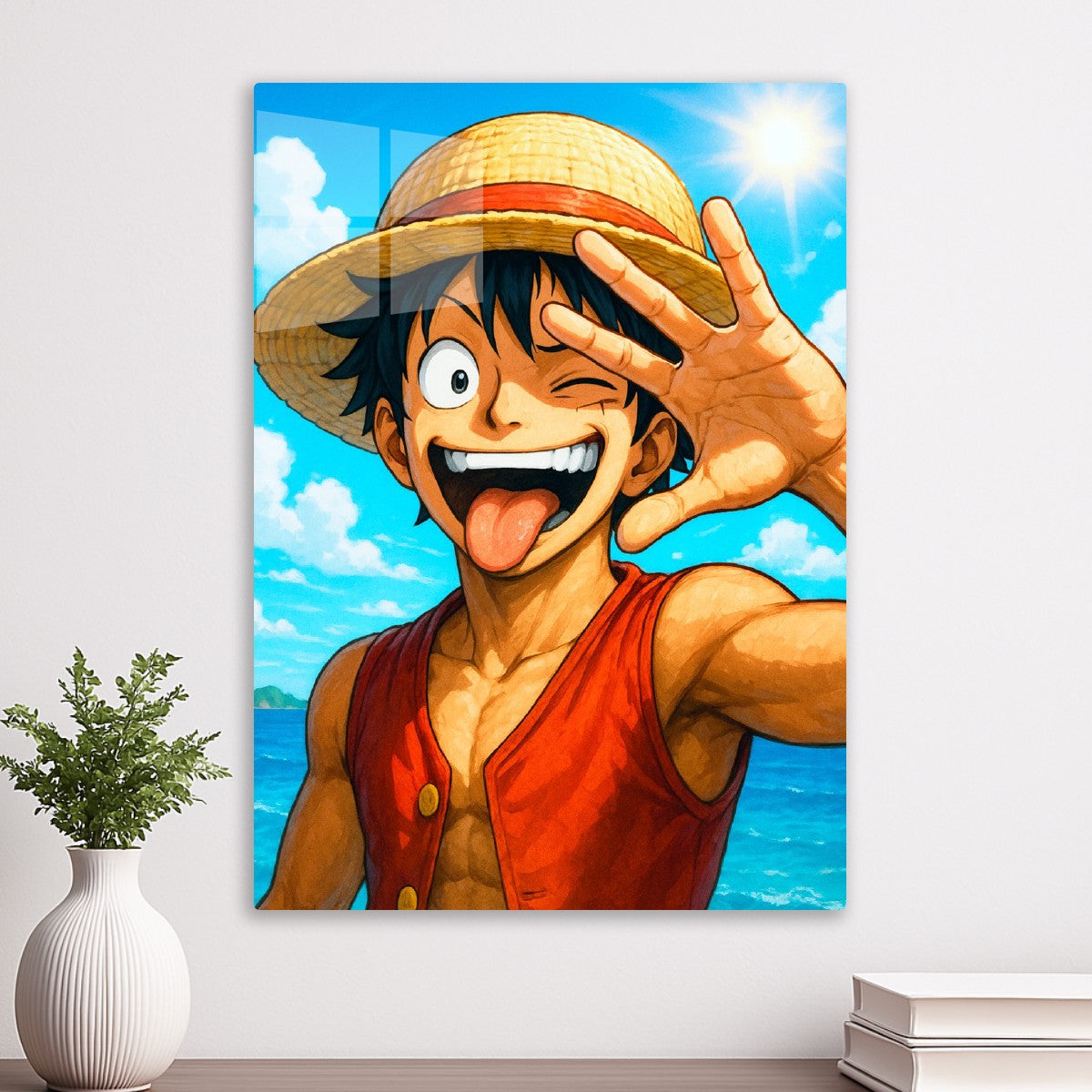 Straw Hat Luffy's Sunny Pose