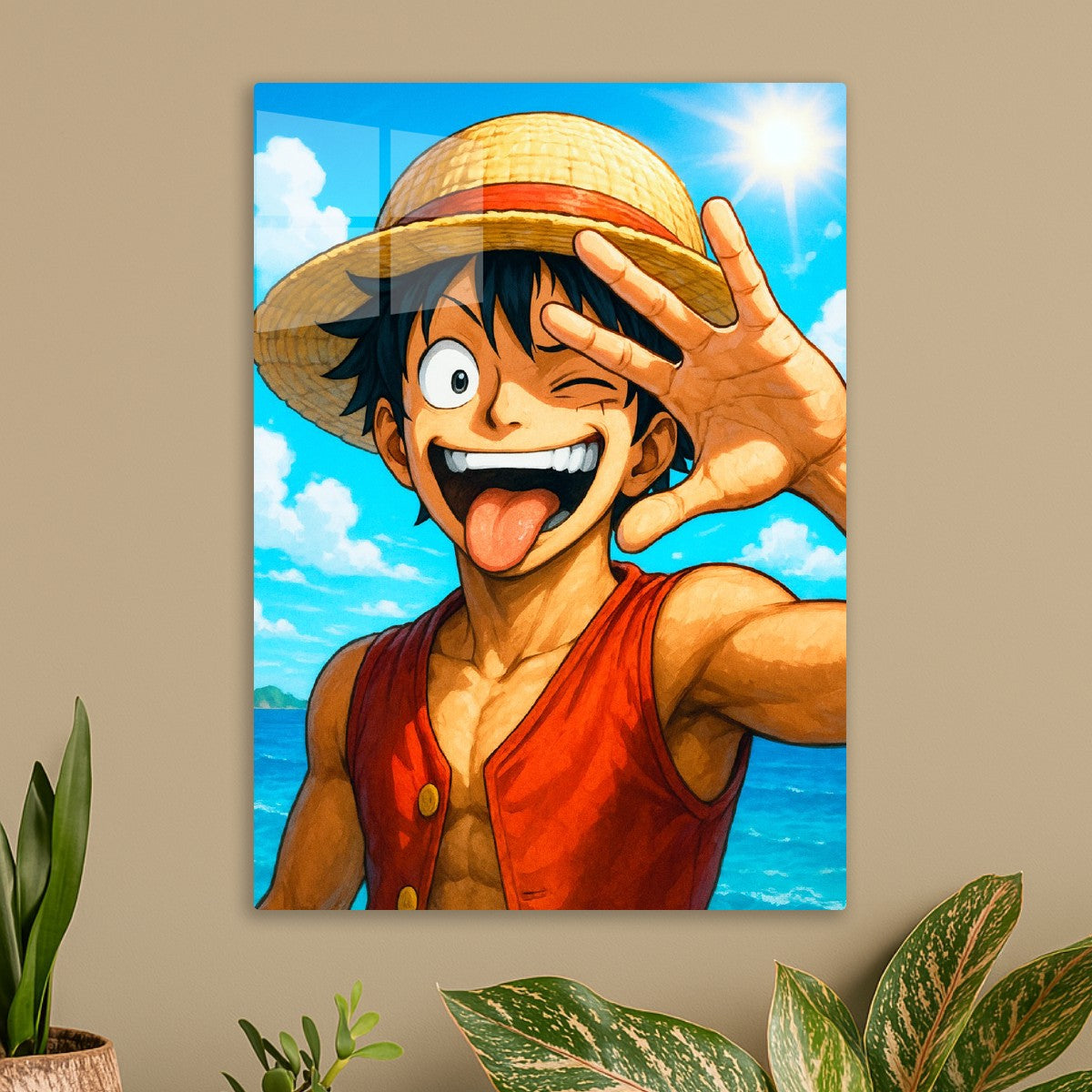 Straw Hat Luffy's Sunny Pose