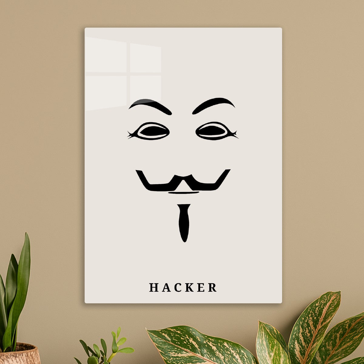 minimalist hacker art