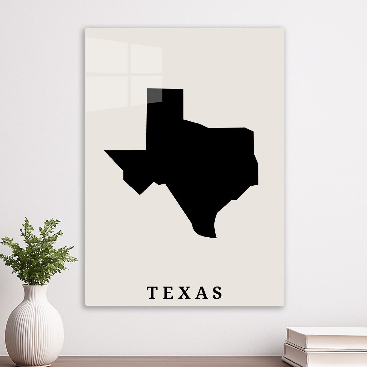 Texas map illustration